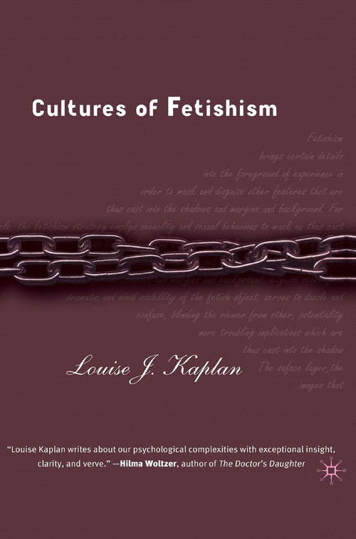 Book cover of Cultures of Fetishism (2006)