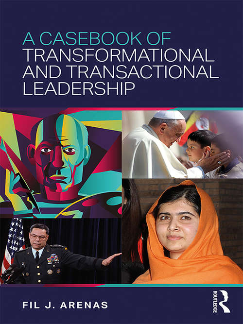 Book cover of A Casebook of Transformational and Transactional Leadership