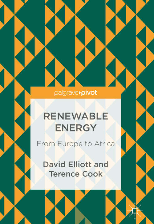 Book cover of Renewable Energy: From Europe to Africa (Issues In Environmental Science And Technology Ser. #19)