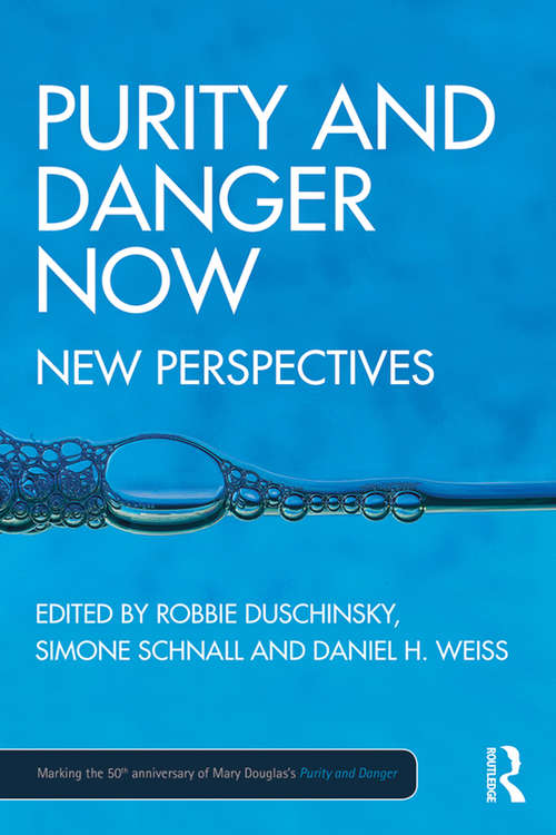 Book cover of Purity and Danger Now: New Perspectives