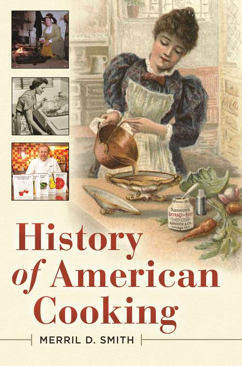 Book cover of History of American Cooking