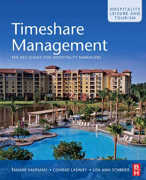 Book cover of Timeshare Management: An Introduction to Vacation Ownership