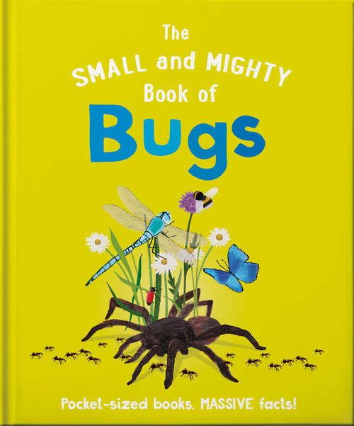 Book cover of The Small and Mighty Book of Bugs: Pocket-sized books, massive facts! (The Small and Mighty Book of…)