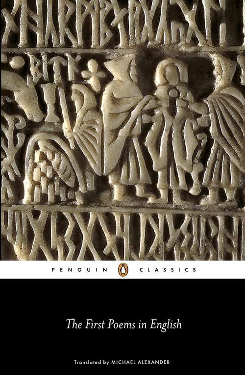 Book cover of The First Poems in English (Penguin Classics)