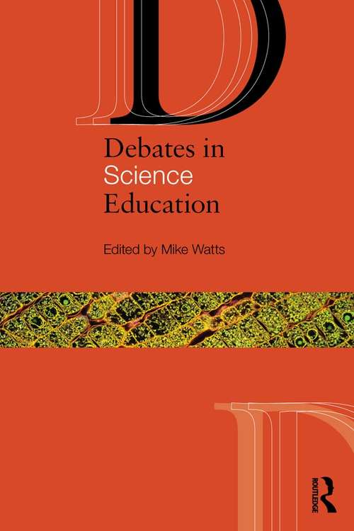 Book cover of Debates in Science Education