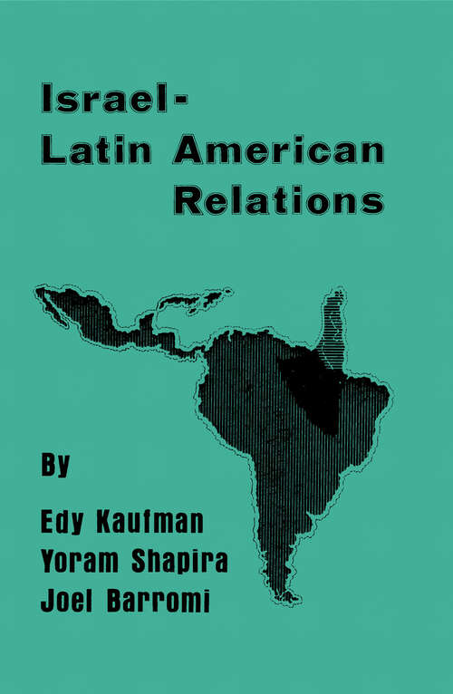 Book cover of Israeli-Latin American Relations