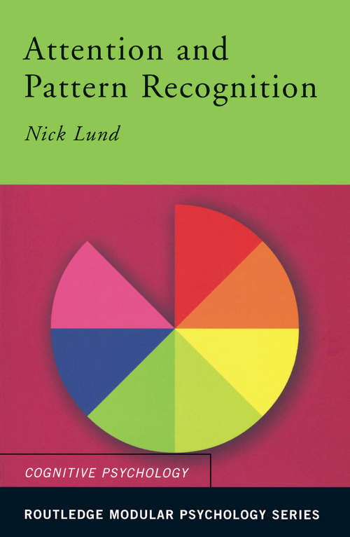 Book cover of Attention and Pattern Recognition