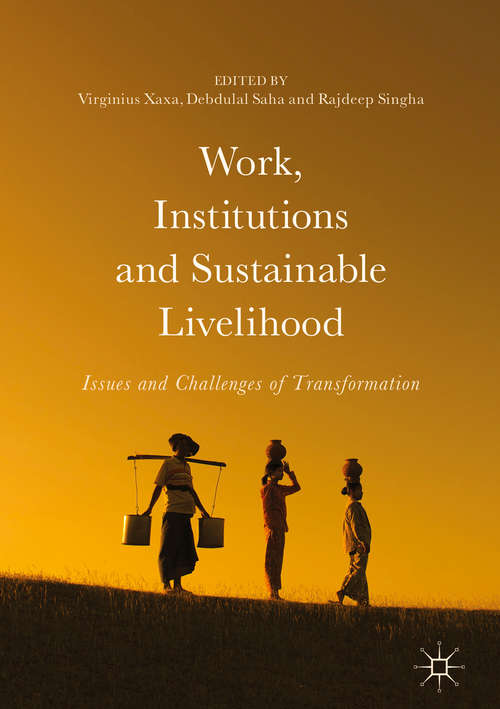Book cover of Work, Institutions and Sustainable Livelihood: Issues and Challenges of Transformation