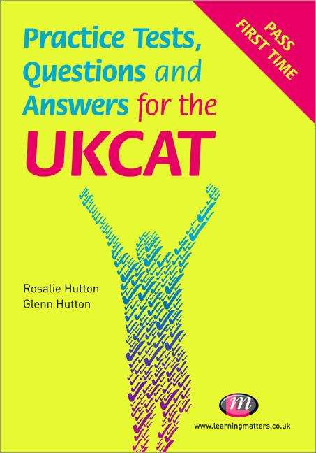Book cover of Practice Tests, Questions and Answers for the UKCAT (PDF)