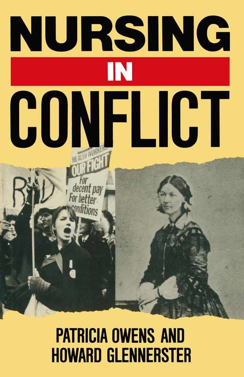 Book cover of Nursing in Conflict (1st ed. 1990)
