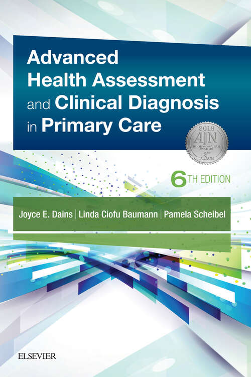 Book cover of Advanced Health Assessment & Clinical Diagnosis in Primary Care E-Book (4)