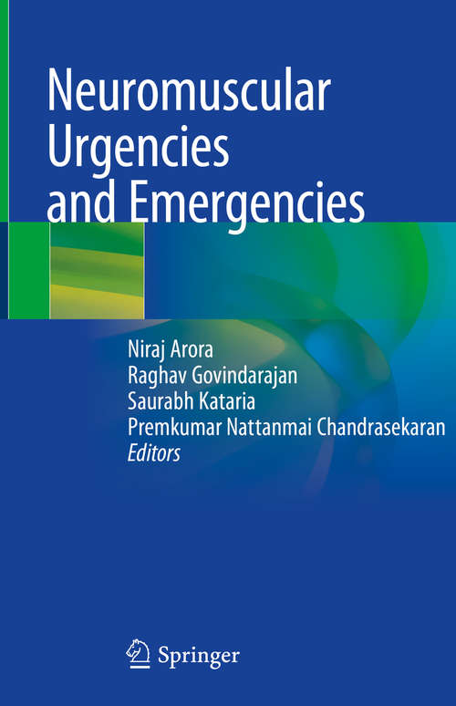 Book cover of Neuromuscular Urgencies and Emergencies (1st ed. 2020)