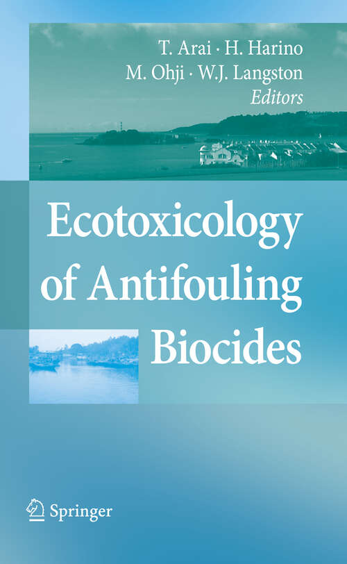 Book cover of Ecotoxicology of Antifouling Biocides (2009)