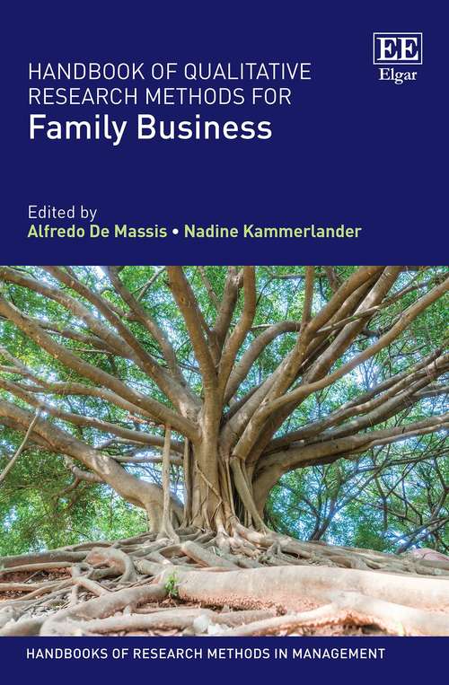 Book cover of Handbook of Qualitative Research Methods for Family Business (Handbooks of Research Methods in Management series)