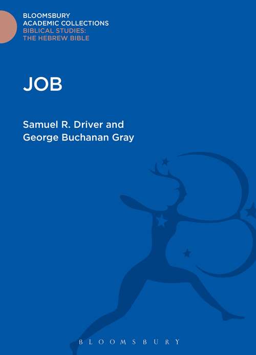 Book cover of Job (Bloomsbury Academic Collections: Biblical Studies)