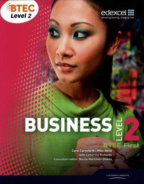 Book cover of BTEC Level 2 First Business Student Book (PDF)