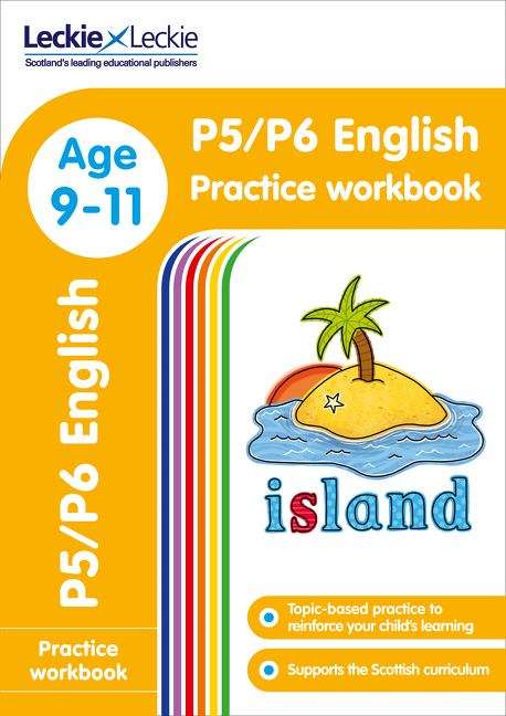 Book cover of P5/P6 English Practice Workbook (PDF)