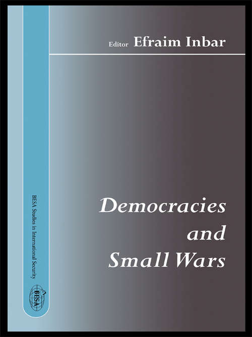 Book cover of Democracies and Small Wars