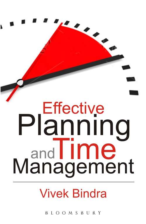 Book cover of Effective Planning and Time Management