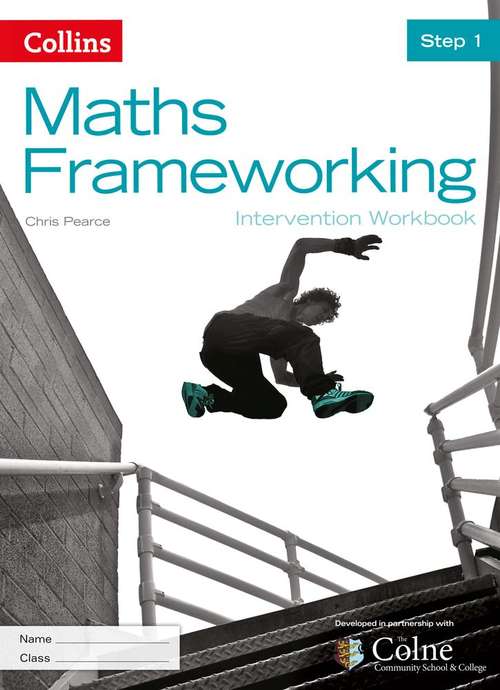 Book cover of KS3 Maths Intervention Step 1 Workbook (Maths Frameworking) (PDF)
