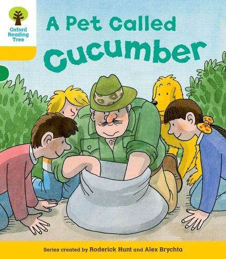 Book cover of Oxford Reading Tree: Decode and Develop A Pet Called Cucumber (PDF)