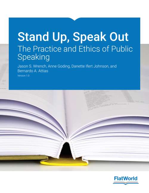 Book cover of Stand Up, Speak Out