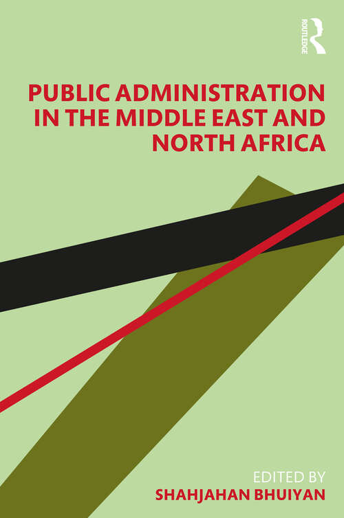 Book cover of Public Administration in the Middle East and North Africa