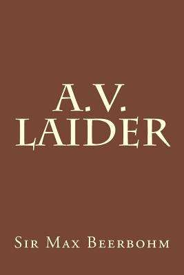 Book cover of A. V. Laider