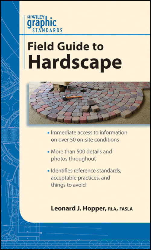Book cover of Graphic Standards Field Guide to Hardscape (Coursesmart Ser.)