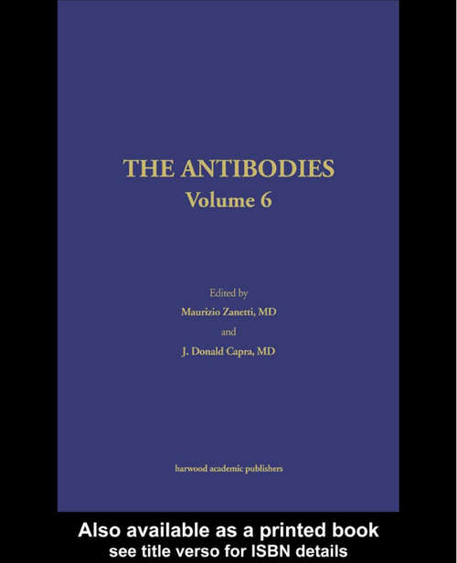 Book cover of Antibodies
