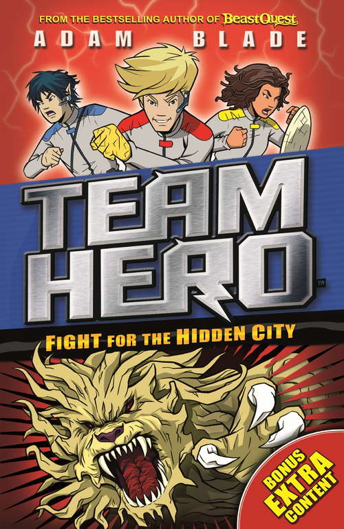 Book cover of Fight for the Hidden City: Series 2 Book 1 with Bonus Extra Content! (Team Hero #5)