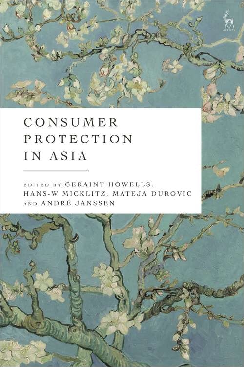 Book cover of Consumer Protection in Asia