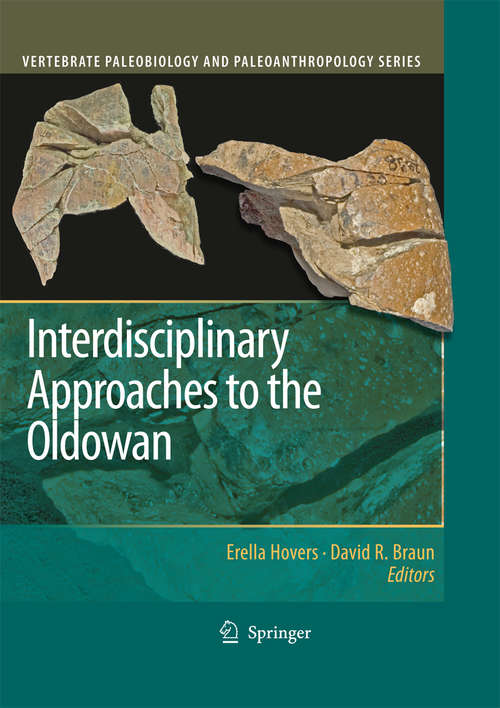 Book cover of Interdisciplinary Approaches to the Oldowan (2009) (Vertebrate Paleobiology and Paleoanthropology)