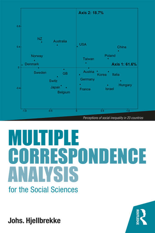 Book cover of Multiple Correspondence Analysis for the Social Sciences