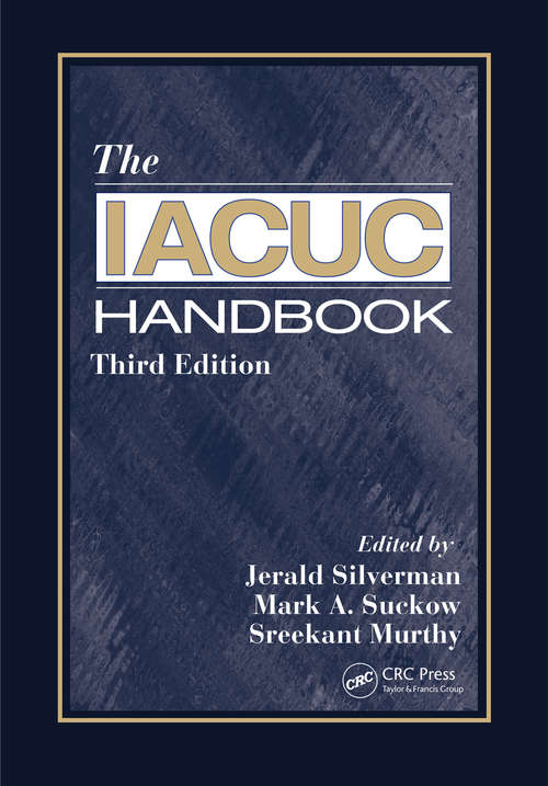 Book cover of The IACUC Handbook (3)