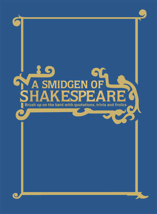 Book cover of A Smidgen of Shakespeare (ePub edition)