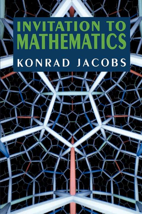 Book cover of Invitation to Mathematics
