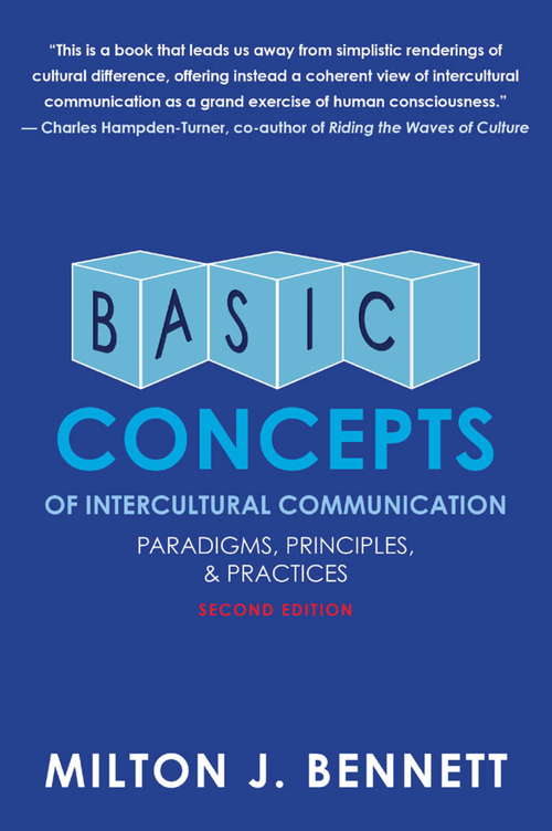 Book cover of Basic Concepts of Intercultural Communication: Paradigms, Principles, and Practices (2)