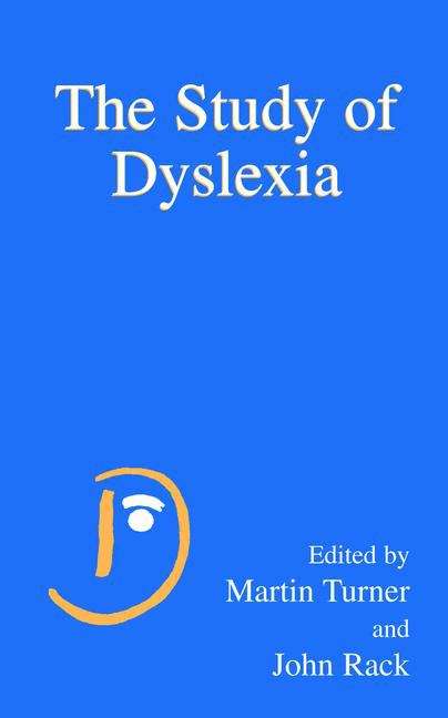 Book cover of The Study Of Dyslexia (PDF)