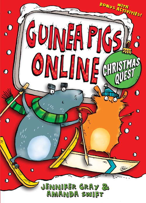 Book cover of Christmas Quest: Furry Towers (Guinea Pigs Online #1)