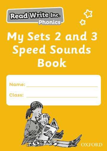 Book cover of Read Write Inc. Phonics: My Sets 2 and 3 Speed Sounds Book Pack of 5