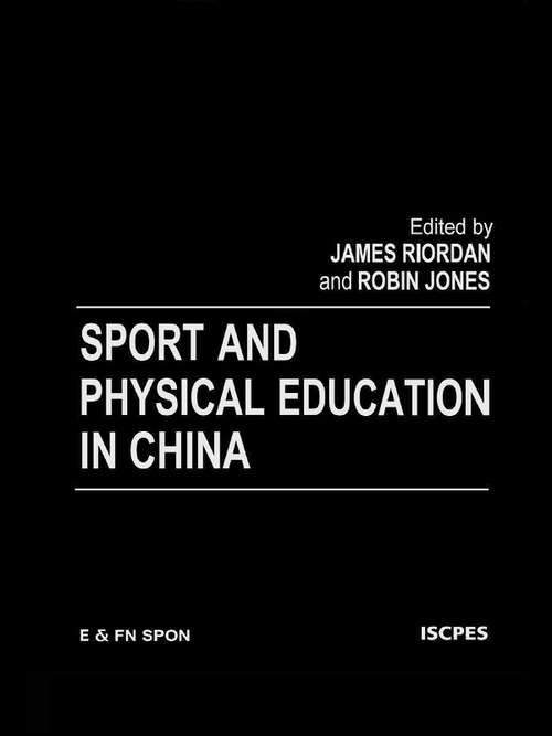 Book cover of Sport and Physical Education in China