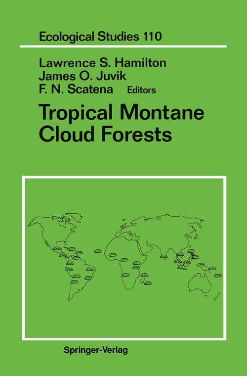 Book cover of Tropical Montane Cloud Forests (1995) (Ecological Studies #110)