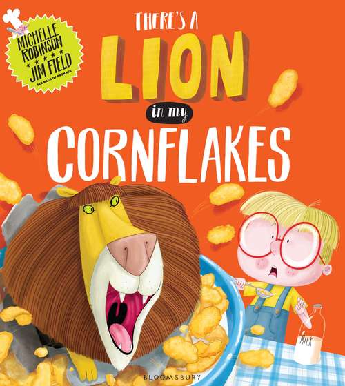 Book cover of There's a Lion in My Cornflakes
