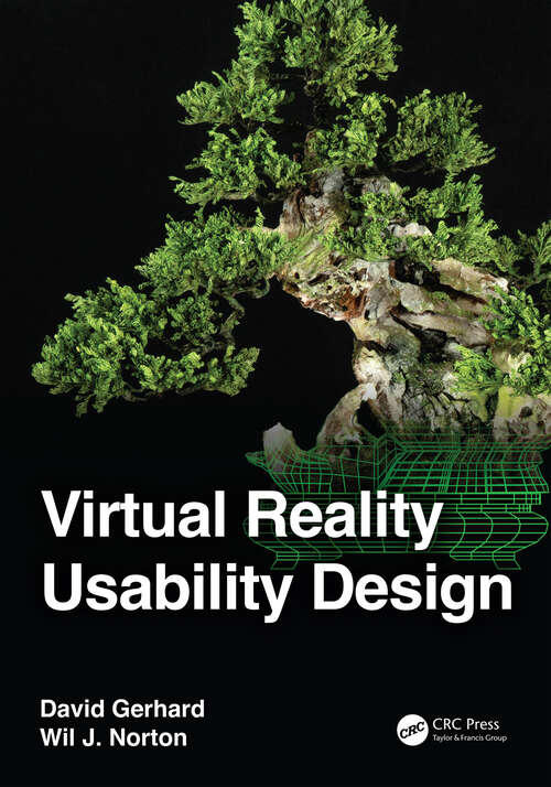 Book cover of Virtual Reality Usability Design