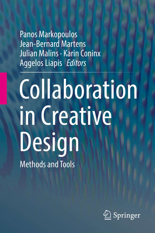 Book cover of Collaboration in Creative Design: Methods and Tools (1st ed. 2016)
