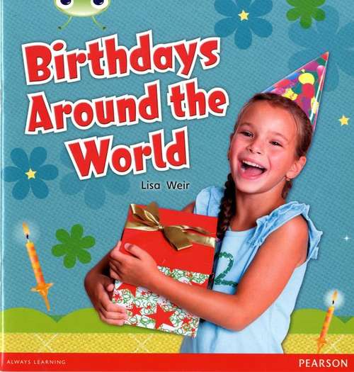 Book cover of Bug Club Green B Birthdays Around the World (PDF)