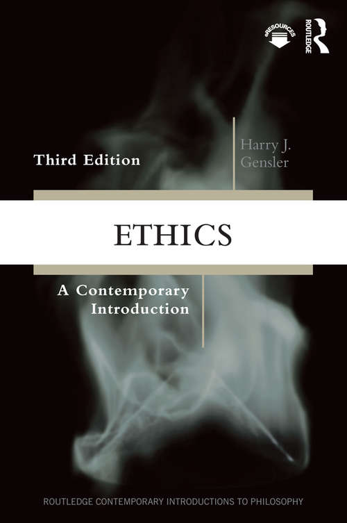 Book cover of Ethics: A Contemporary Introduction (2) (Routledge Contemporary Introductions to Philosophy)