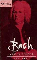Book cover of Bach: Mass In B Minor (PDF)