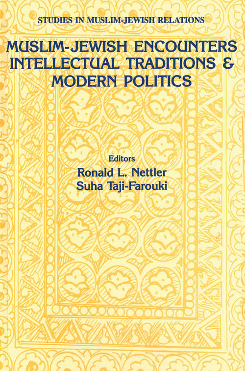 Book cover of Muslim-Jewish Encounters